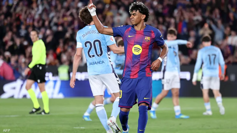 برشلونة يعلن غياب لامين يامال حتى نهاية الموسم